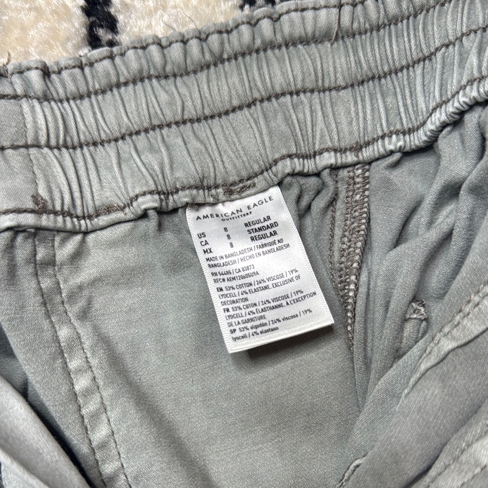 American Eagle Outfitters Gray Track Pants - Picture 4 of 4